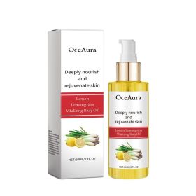OCEAURA Lemongrass Moisturizing Body Oil, 60 ml (Option: 60 ml)