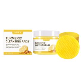 EELHOE Ginger Lemon Makeup Remover Cleansing Pads, 55 Pieces (Option: 55 Pieces)