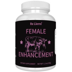 Re Lierre Female Enhancement Dietary Supplement, Help Balance Energy Levels, Support Womens Daily Physical Health, Women Wellness Nutritional Sup (Option: 60 capsules)