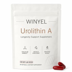 Urolithin A Supplement Softgels 500mg For Cellular Renewal & Healthy Aging (Option: 1 PCS)