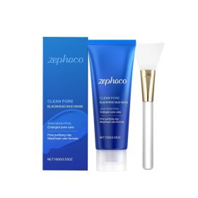 zephoco Cleansing Clay Mask with Applicator, 100 g (Option: 100 g)
