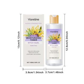 VIARELINE Witch Hazel Aloe Face Moisturizing Toner, 100 ml (Option: 100 ml)