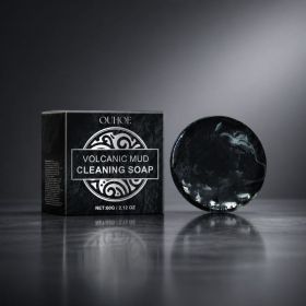 OUHOE Volcanic Mud Facial Cleansing Bar, 60 g (Option: 60 g)