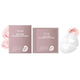 HOYGI Collagen Moisturizing Sheet Face Mask Set, 4 Pieces (Option: 4 pieces)