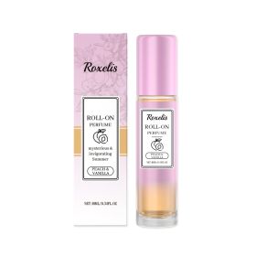 Roll On Perfume, Peach Vanilla Scent, 10ml Portable Roller Perfume For Women, Long Lasting Fragrance (Option: 1box)